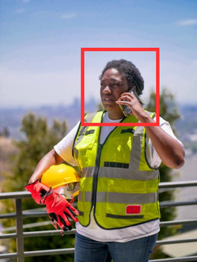 Computer vision detection of worker showing fatigue gait pattern and posture droop on Saudi summer site